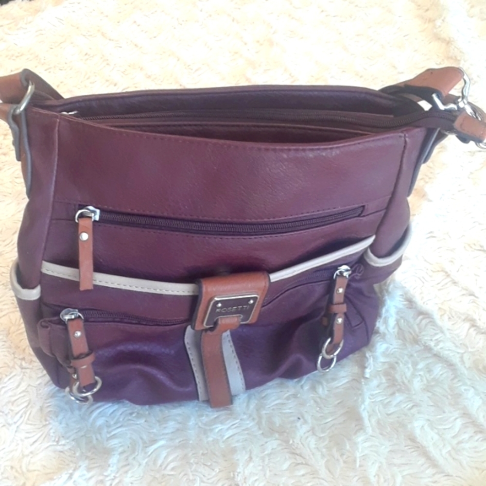 Rosetti Burgundy Handbag Purse